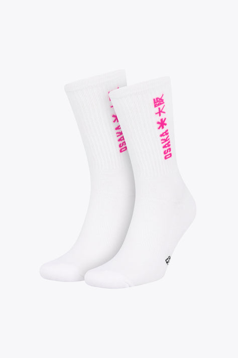 Osaka Duo Pack Sports Socks | Pink