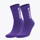 Osaka Duo Pack Sports Socks | Purple