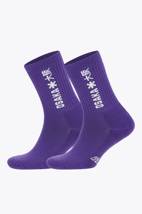 Osaka Duo Pack Sports Socks | Purple