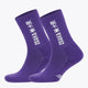 Osaka Duo Pack Sports Socks | Purple