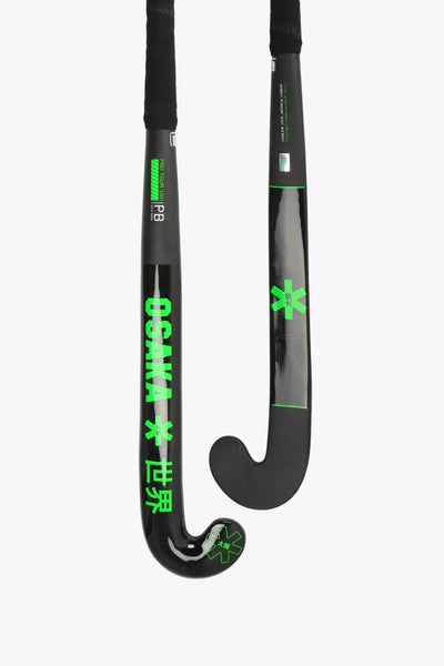 Osaka Field Hockey Stick Pro Tour 100 - Pro Bow | Iconic Black 