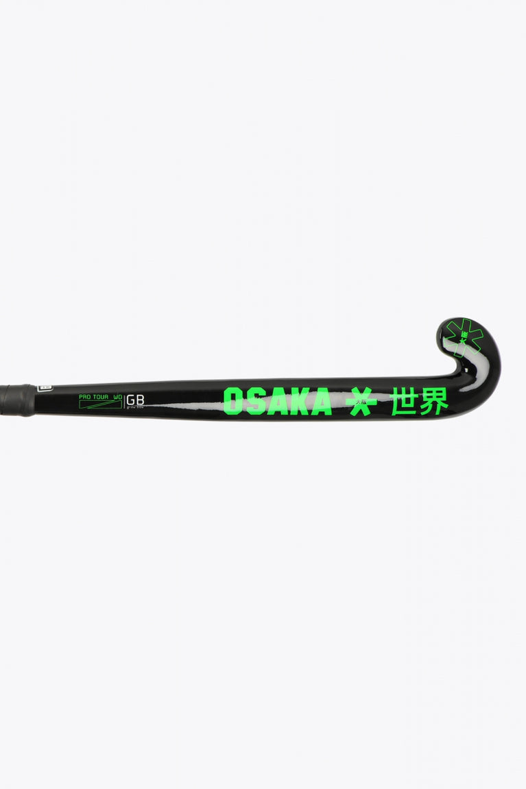 Osaka Field Hockey Stick Pro Tour WD - 2.0 - Grow Bow | Iconic Black