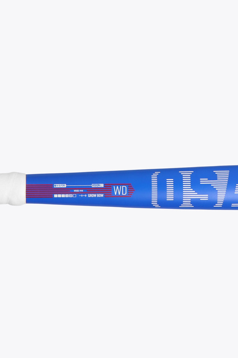 Osaka Field Hockey Stick Vision WD - Grow Bow | Princess Blue-Cayenne Red - Gradiant
