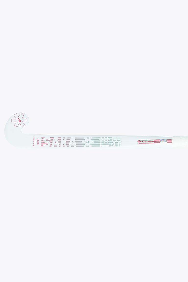 Osaka Field Hockey Stick Vision 10 - Grow Bow | Red-Green