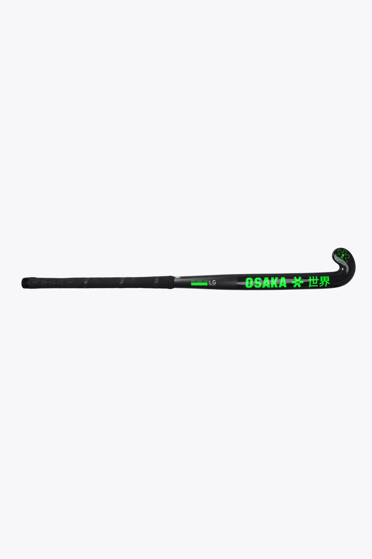 Osaka Field Hockey Stick Pro Tour 100 2.0 - Low Groove- LTD Edition White | Iconic Black