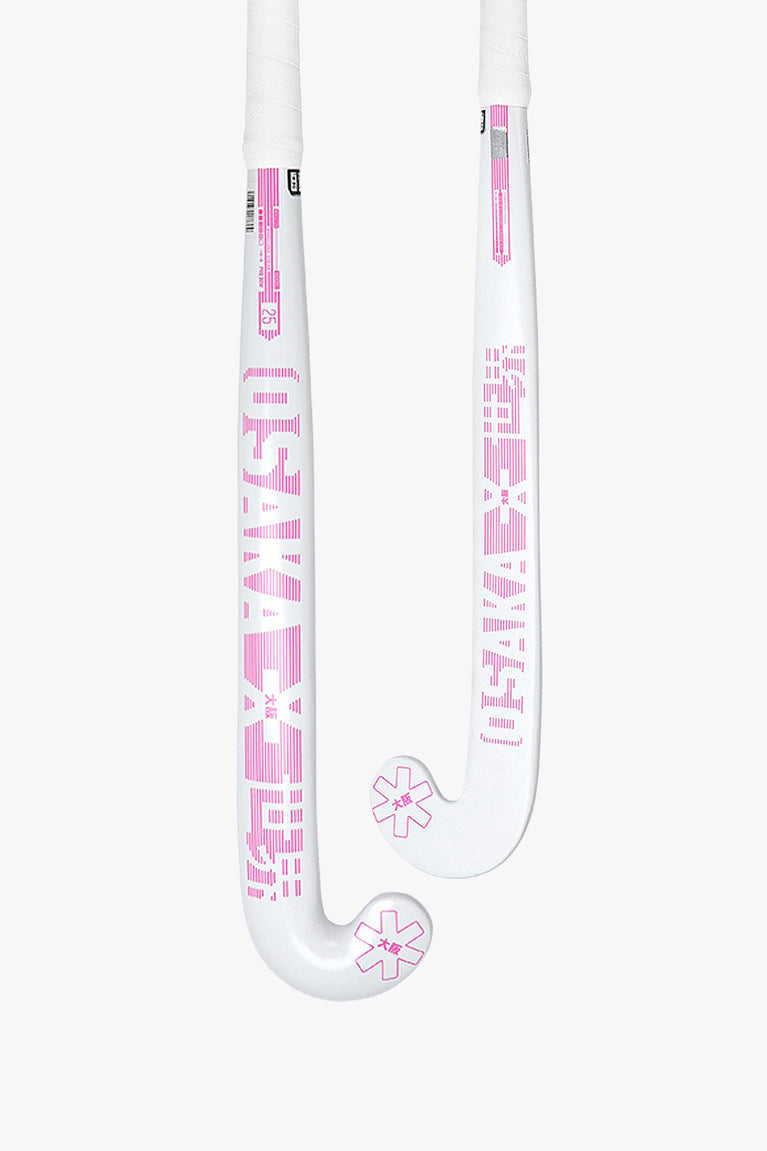 Osaka Field Hockey Stick Vision 25 - Pro Bow | White-Begonia Pink