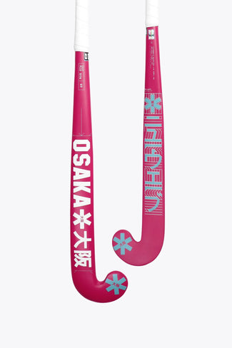 Color Indoor Hockey Stick Mid Bow WD Osaka Osaka Indoor Hockey Stick Mid Bow WD | Raspberry - Field Hockey Sticks Sticks