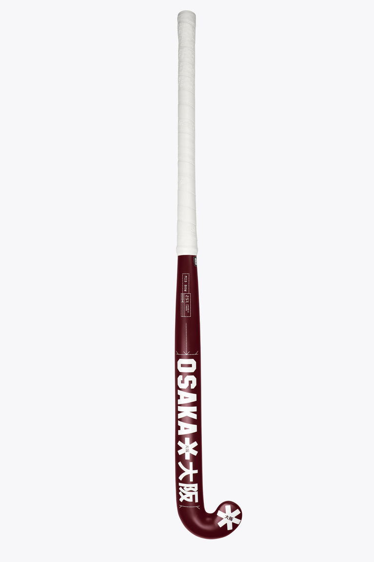 Osaka Field Hockey Stick Mid Bow 25 | Cherry Lacquer