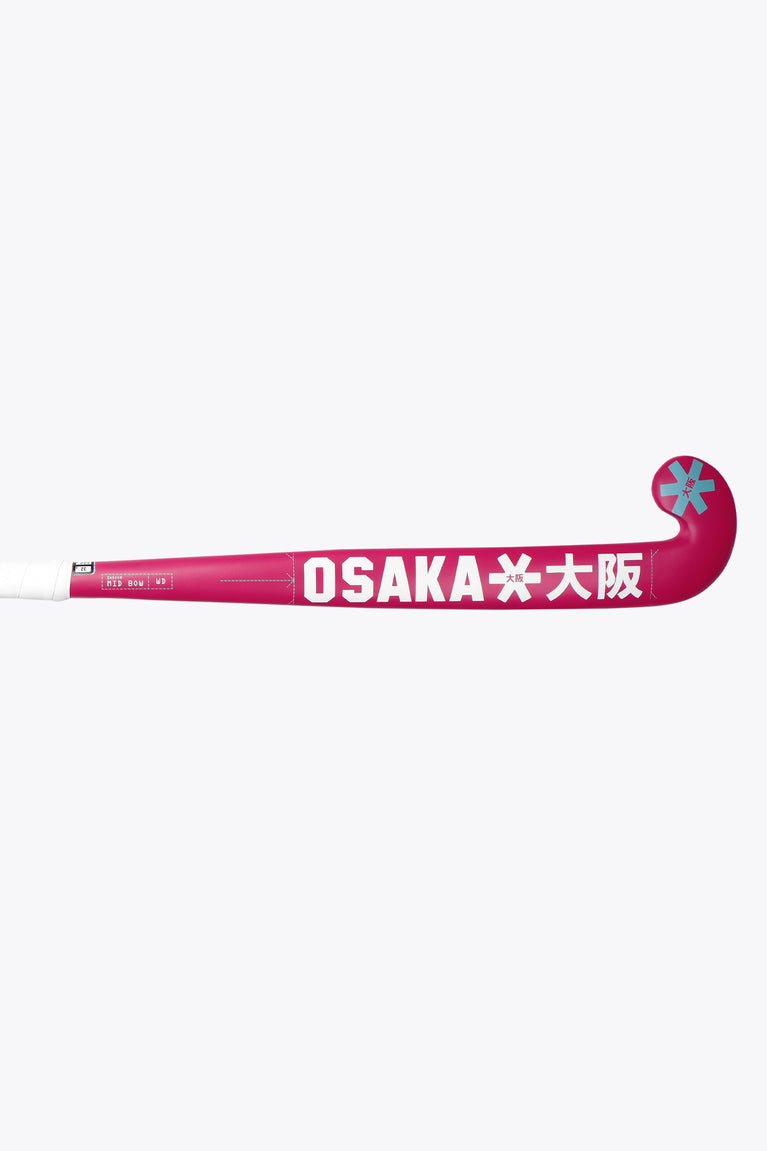 Osaka Field Hockey Stick Mid Bow WD | Raspberry