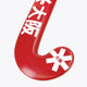 Osaka Indoor Hockey Stick Pro Bow 10 | Pompeian Red