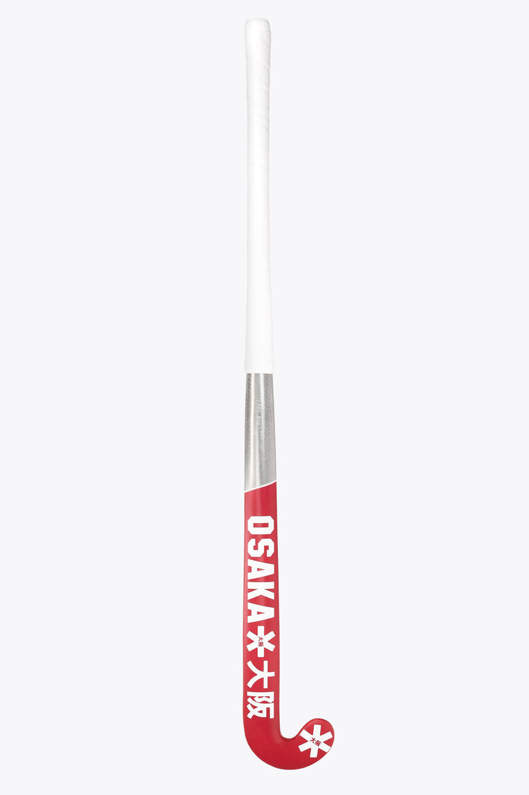 Osaka Indoor Hockey Stick Pro Bow 10 | Pompeian Red
