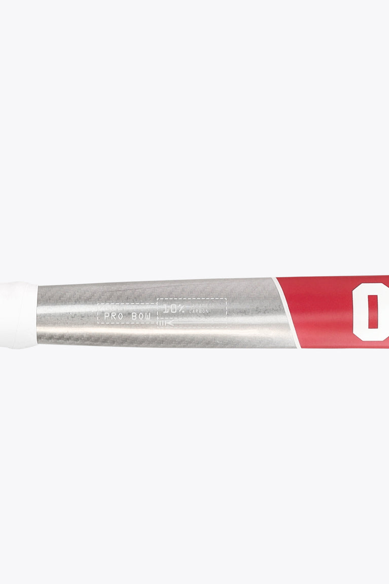 Osaka Indoor Hockey Stick Pro Bow 10 | Pompeian Red
