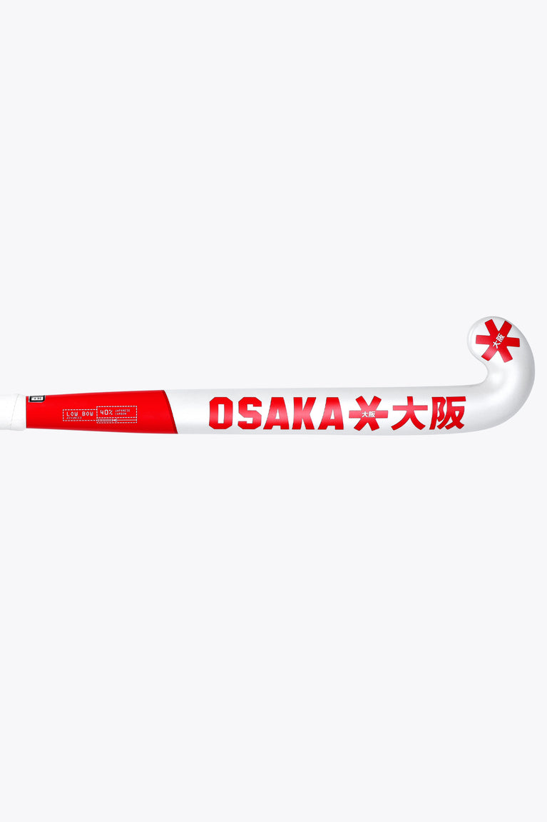 Osaka Field Hockey Stick Low Bow Advanced 40 | Pompeian Red