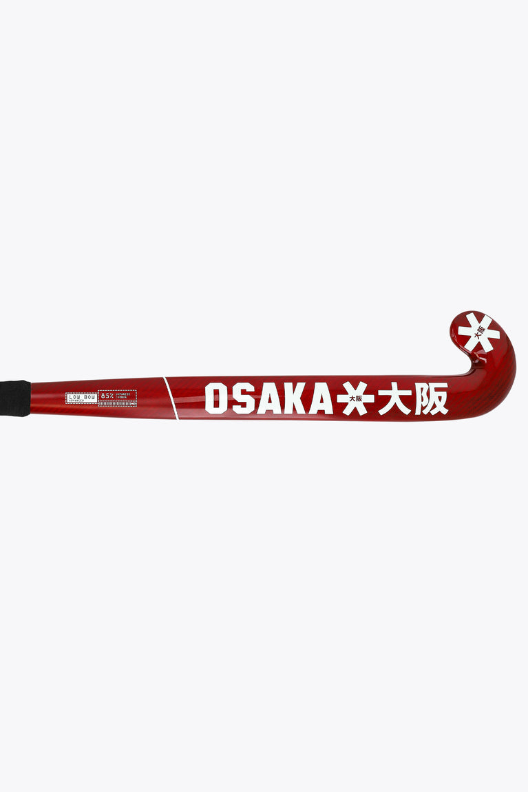 Osaka Field Hockey Stick Low Bow Advanced 85 | Pompeian Red