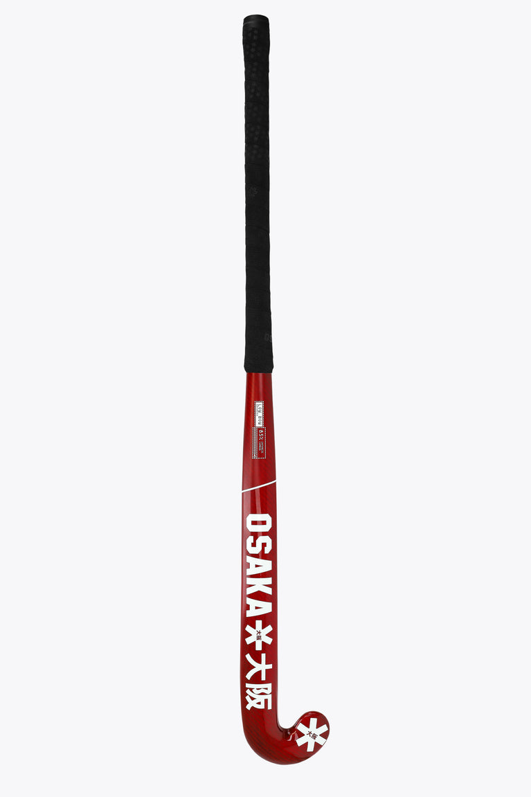 Osaka Field Hockey Stick Low Bow Advanced 85 | Pompeian Red