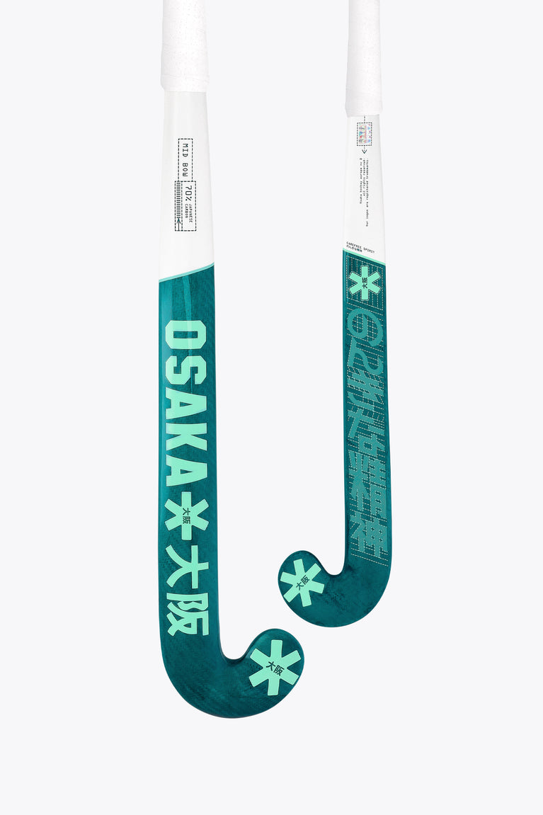 Osaka Field Hockey Stick Mid Bow 70 | Transformative Teal