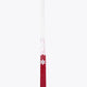 Hot pink low-bow field hockey stick blade with curved head