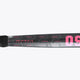 Black field hockey stick blade with hot pink 'OSAKA' text