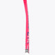 Hot pink field hockey stick handle with white end cap