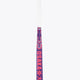 Royal purple stick with white grip and red OSaka branding on the shaft.
