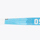 Blue topaz mid-bow field hockey stick shaft with circuit-style pattern and OSaka logo
