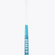 Blue field hockey stick with white handle and Osaka logo on the curved head