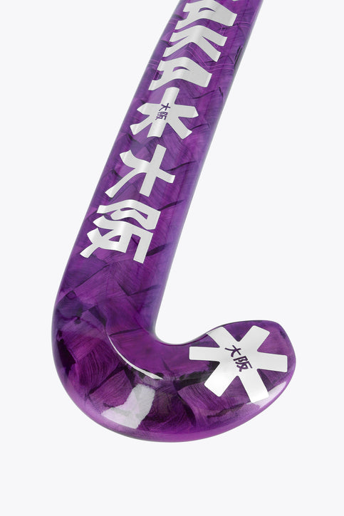 Rose Bud field hockey stick head with curved blade and bold side graphics