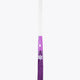 Rose Bud field hockey stick blade and shaft, vertical view with patterned grip