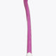 Rose pink field hockey stick with white grip and long shaft