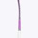 Rose bud purple field hockey stick shaft with white grip section at the handle.