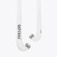 White Yibbi mini stick with black clover logo on curved blade