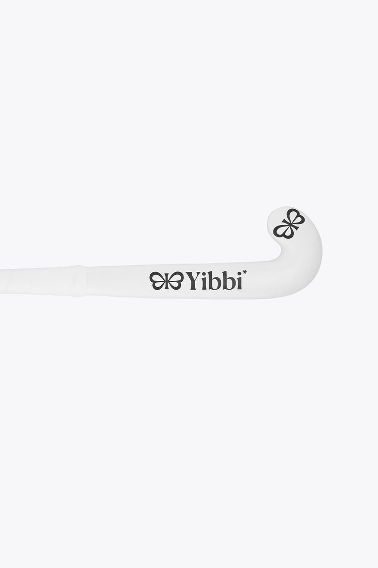 White mini stick blade with Yibbi logo and clover emblem