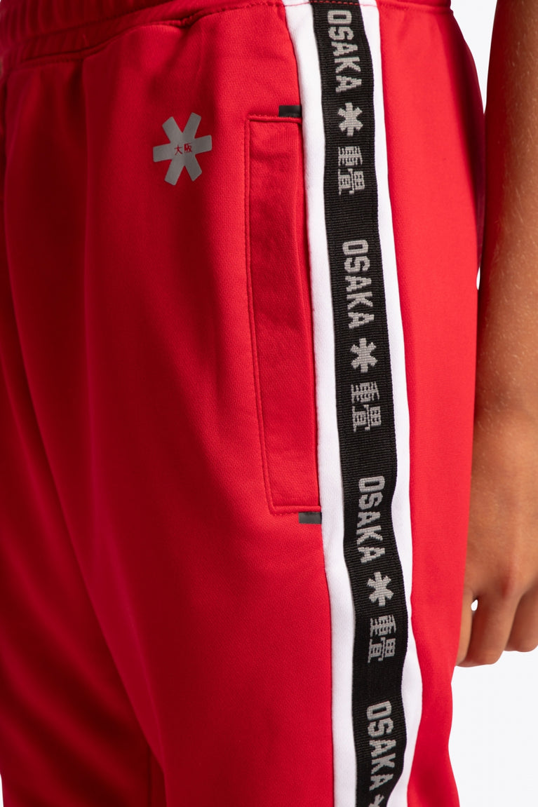 Osaka Kids Training Sweatpants | Red