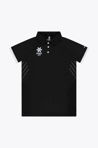 CA Lisieux Hockey: Kinder Osaka Osaka Kids Polo Jersey | Black - Polos Training