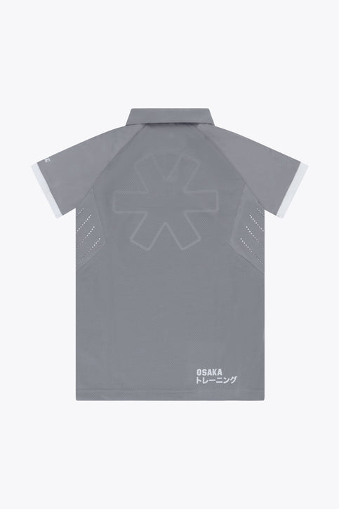 Osaka kinderpoloshirt | Donker grijs