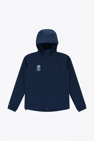 Color Kids Softshell Jacket Osaka Kids Softshell Jacket in Navy. Front flatlay view