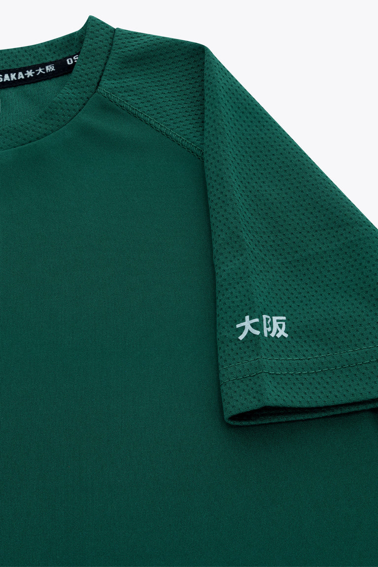 Osaka Kids Training Tee | Dark Green