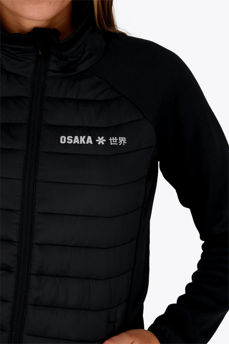 Osaka Frauen Hybrid Jacke | Schwarz