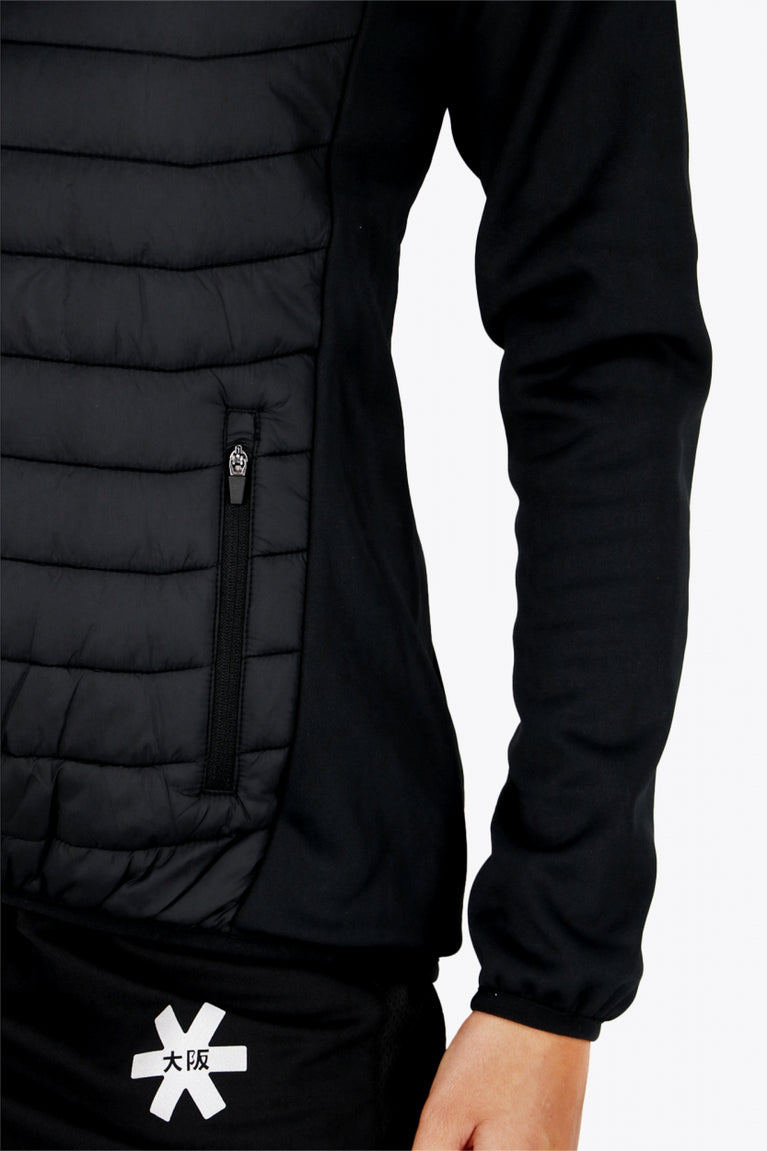 Osaka Frauen Hybrid Jacke | Schwarz