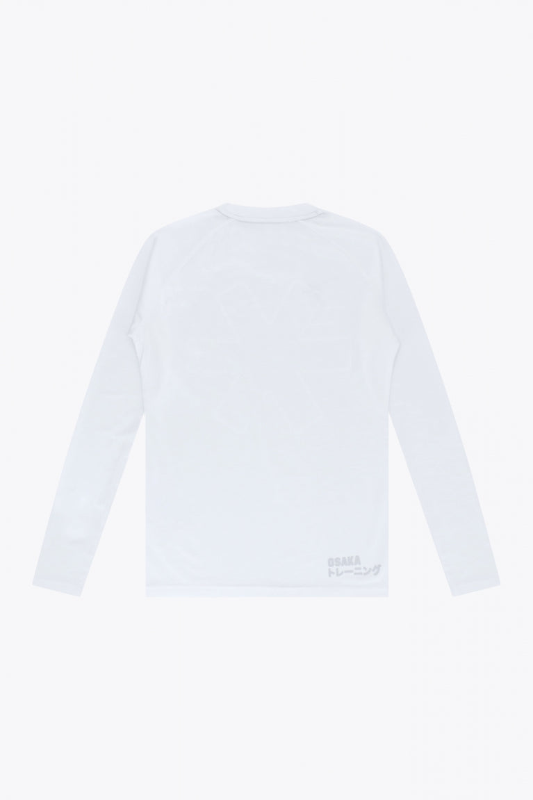 T-shirt da allenamento a maniche lunghe da donna Osaka | Bianco