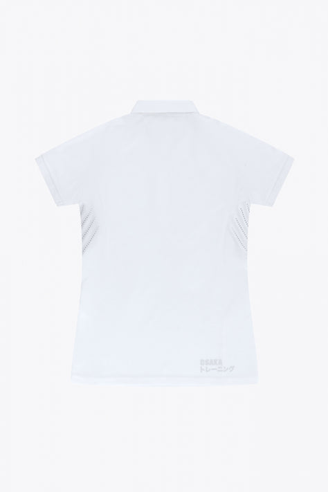 Camiseta polo Osaka para mujer | Blanco