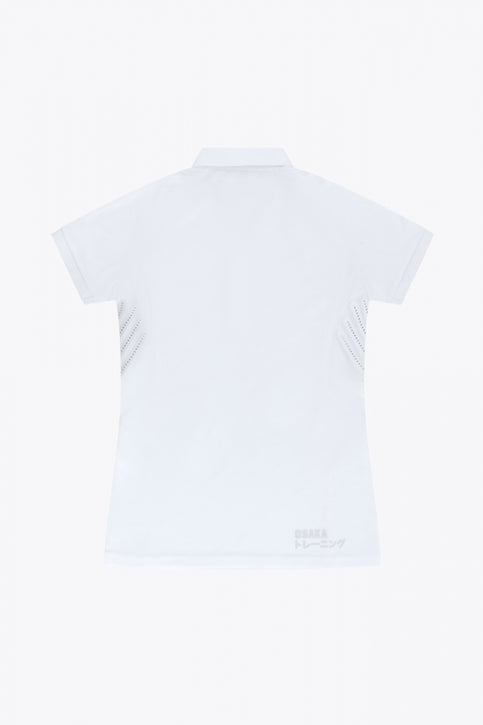 Camiseta polo Osaka para mujer | Blanco