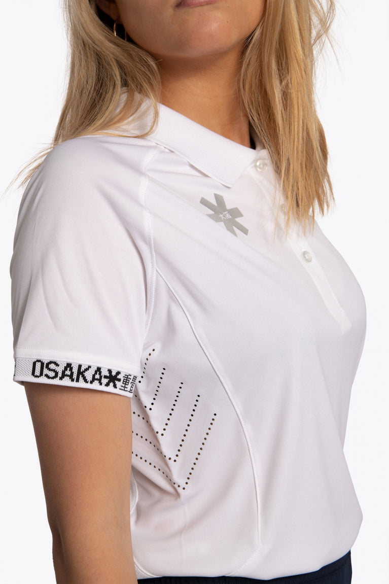 Osaka damespoloshirt | Wit