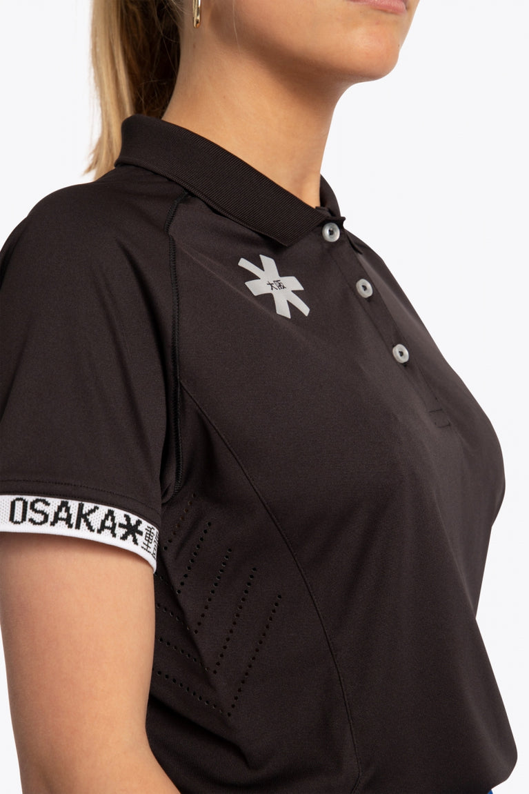 Osaka Frauen Polo Jersey | Schwarz
