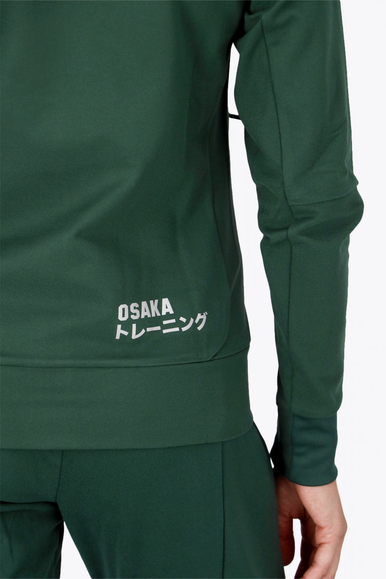 Osaka trainingsjack voor dames | Donker <tc>Groen</tc>