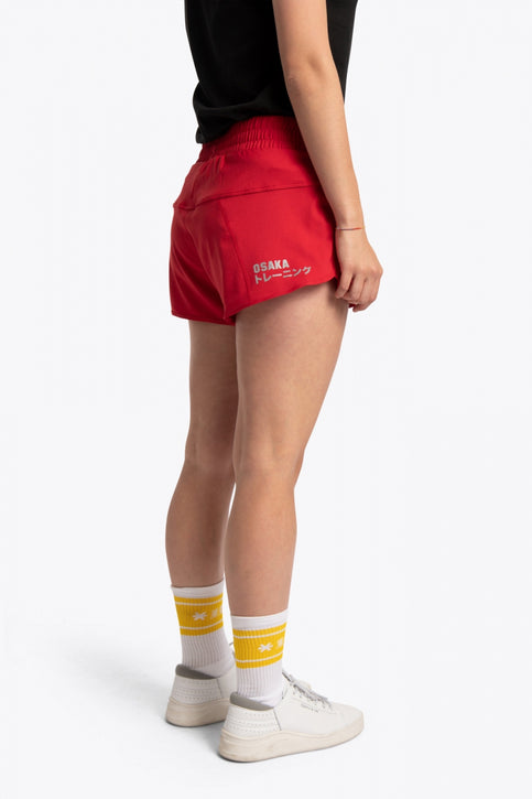 Pantaloncini da allenamento Osaka da donna | Rosso