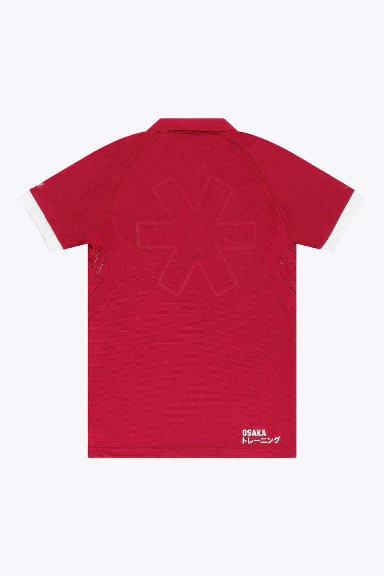 Osaka Men Polo Jersey | Red