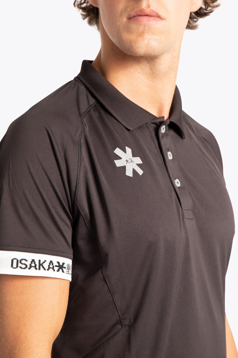 Osaka Herren Polo Jersey | Schwarz