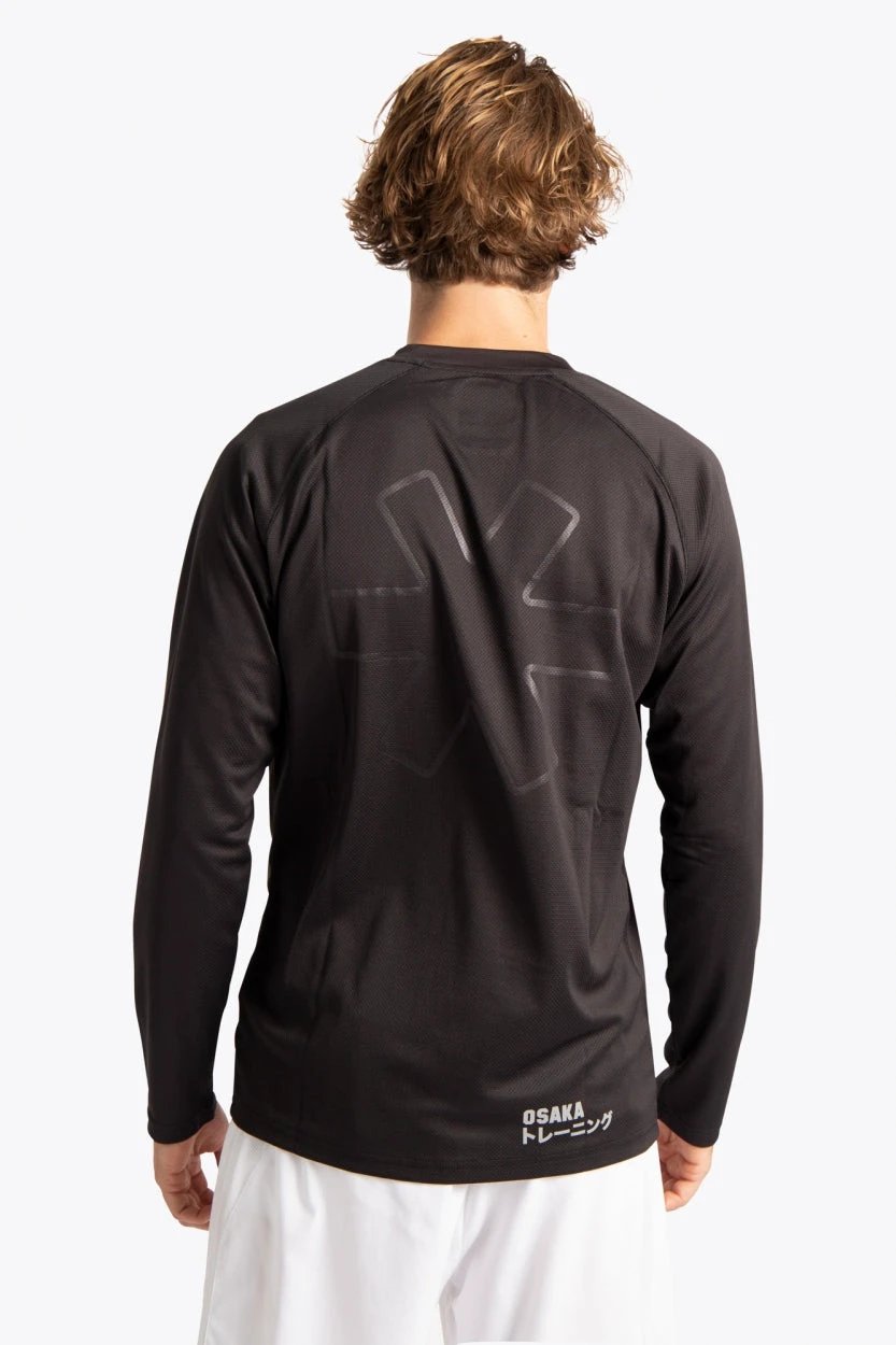 Osaka Men Training Tee Long Sleeve | Black | Osaka World