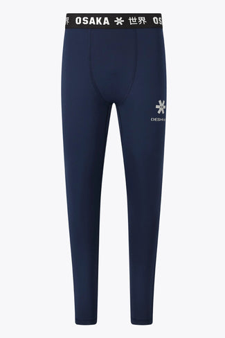 Farbige Kinder <tc>Baselayer</tc> <tc>Tights</tc> Osaka Osaka Kids Baselayer Tights | Navy - Activewear Training